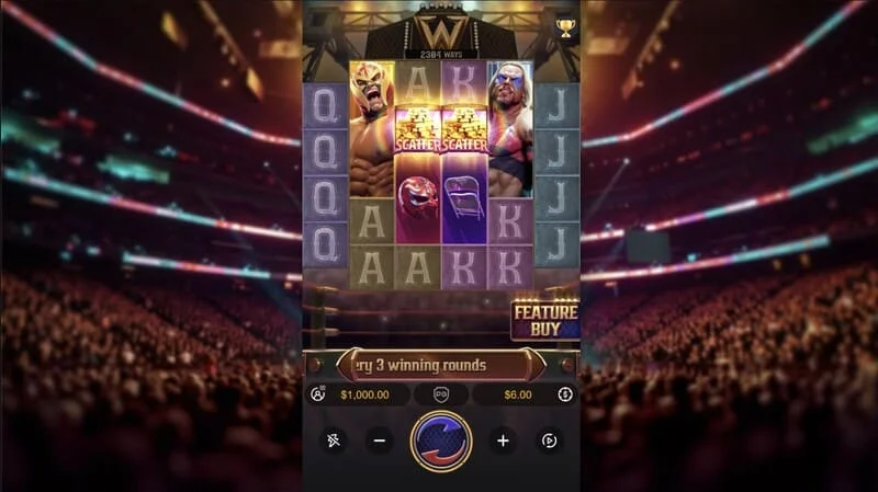 Reel Royale Showdown – játék képernyő magas téttel
